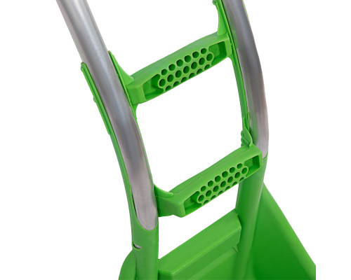 Движок для уборки снега пластиковый, 670 х 530 х 1410 мм, алюминиевая рукоятка Сибртех 61496