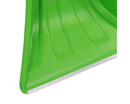 Движок для уборки снега пластиковый, 670 х 530 х 1410 мм, алюминиевая рукоятка Сибртех 61496