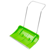 Движок для уборки снега пластиковый, 815 х 440 х 1150 мм, алюминиевая рукоятка СИБРТЕХ 61498