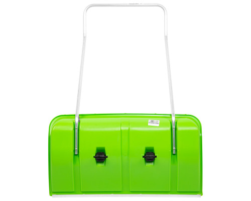 Движок для уборки снега пластиковый, 815 х 440 х 1150 мм, алюминиевая рукоятка СИБРТЕХ 61498