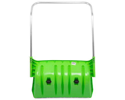 Движок для уборки снега пластиковый, 810 х 535 х 1300 мм, алюминиевая рукоятка СИБРТЕХ 61499