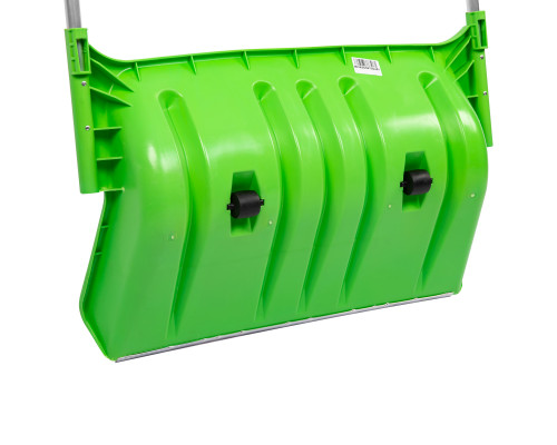 Движок для уборки снега пластиковый, 810 х 535 х 1300 мм, алюминиевая рукоятка СИБРТЕХ 61499