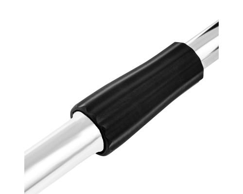 Лопата для уборки снега пластиковая, 245х310х770 - 970 мм, алюминиевый телескопический черенок Palisad 615003