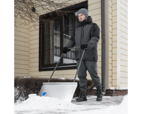 Движок для снега 750 х 410 х 0,8 мм СИБРТЕХ 61520