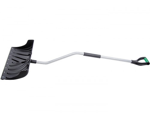 Лопата - движок для уборки снега пластиковая, 615 х 290 х 1520 мм, стальной черенок Palisad 61569