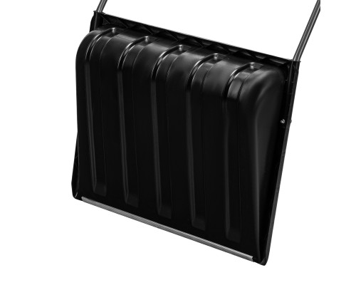 Движок для уборки снега пластиковый, 695 х 540 х 1460 мм, стальная рукоятка Сибртех 615935