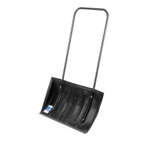 Движок для снега пластиковый, 780 х 420 х 1140 мм, стальная рукоятка СИБРТЕХ 61594