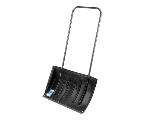 Движок для снега пластиковый, 780 х 420 х 1140 мм, стальная рукоятка СИБРТЕХ 61594