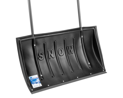 Движок для снега пластиковый, 780 х 420 х 1140 мм, стальная рукоятка СИБРТЕХ 61594