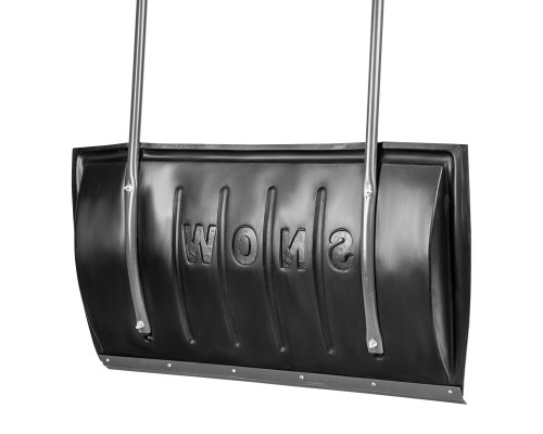 Движок для снега пластиковый, 780 х 420 х 1140 мм, стальная рукоятка СИБРТЕХ 61594