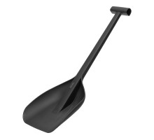 Лопата автомобильная, 230х290х690мм, сверхпрочный полиамид Denzel 61670