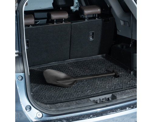 Лопата автомобильная, 230х290х690мм, сверхпрочный полиамид Denzel 61670