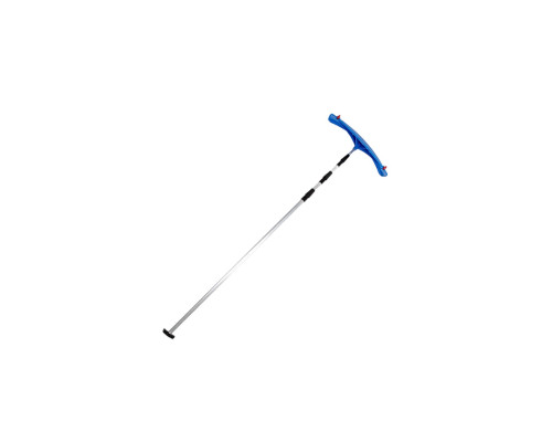 Скребок для уборки снега с крыш 610х170 мм, с колесами, алюм. тел. рукоятка, длина 2-6 м 61672