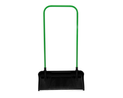 Скрепер для уборки снега PALISAD BASE полипропилен, 710x320x1325 мм, усиленная стальная рукоятка 61689