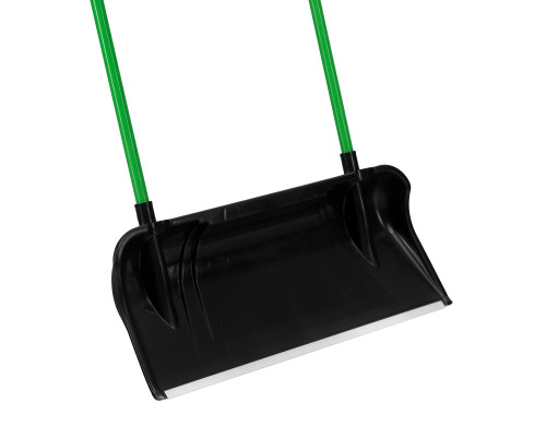 Скрепер для уборки снега PALISAD BASE полипропилен, 710x320x1325 мм, усиленная стальная рукоятка 61689