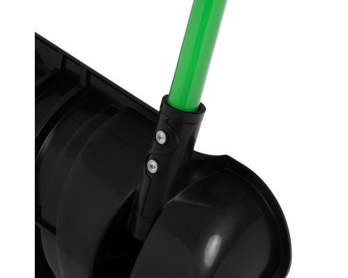 Скрепер для уборки снега PALISAD BASE полипропилен, 710x320x1325 мм, усиленная стальная рукоятка 61689