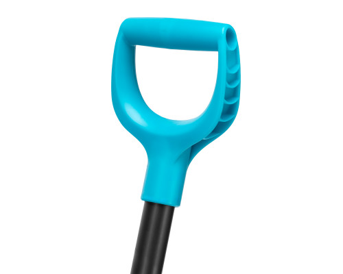 Лопата для уборки снега PALISAD LUXE поликарбонат, 475x400x1385 мм, алюминиевый черенок, ПВХ оплетка 61692