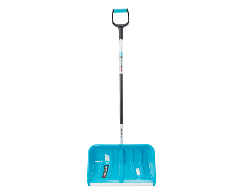 Лопата-скрепер для уборки снега PALISAD LUXE полипропилен, 550х340х1450 мм, алюминиевый черенок, ПВХ 61727