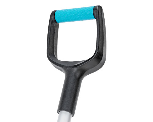 Лопата-скрепер для уборки снега PALISAD LUXE полипропилен, 550х340х1450 мм, алюминиевый черенок, ПВХ 61727