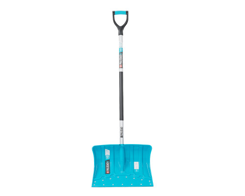 Лопата-скрепер для уборки снега PALISAD LUXE полипропилен, 460х320х1300 мм, алюминиевый черенок, ПВХ 61797