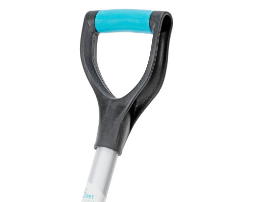 Лопата-скрепер для уборки снега PALISAD LUXE полипропилен, 460х320х1300 мм, алюминиевый черенок, ПВХ 61797