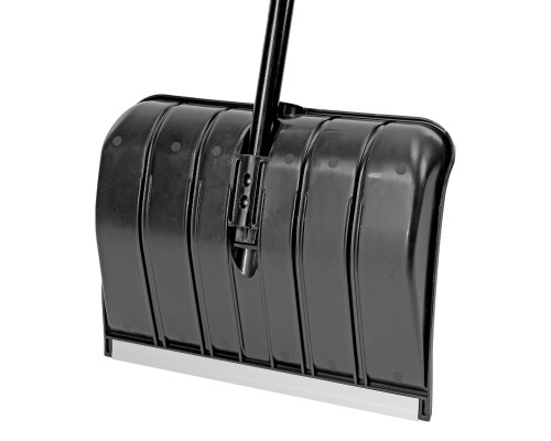 Лопата для уборки снега PALISAD BASE полипропилен, 455х345х1330 мм, алюминиевый черенок 61798