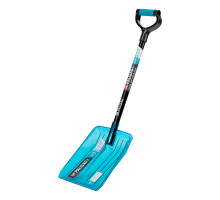 Лопата для уборки снега PALISAD LUXE поликарбонат, 260х310х870 мм, стальной черенок 61799