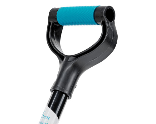 Лопата для уборки снега PALISAD LUXE поликарбонат, 260х310х870 мм, стальной черенок 61799