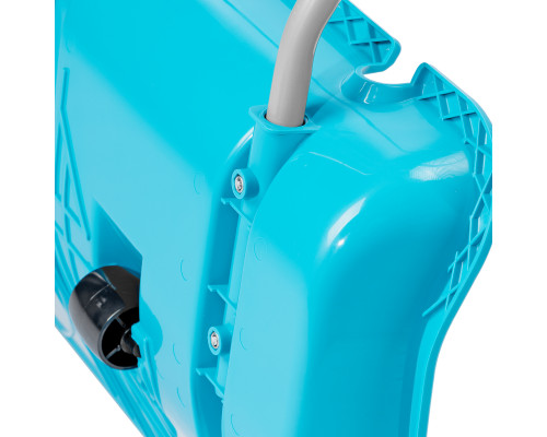 Скрепер для уборки снега PALISAD LUXE полипропилен, колеса, 750х445х1275 мм, рукоятка с ПВХ 61800