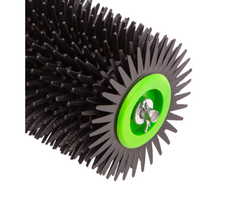 Валик игольчатый для наливных полов с ручкой, острая игла, 300 мм Сибртех 81111