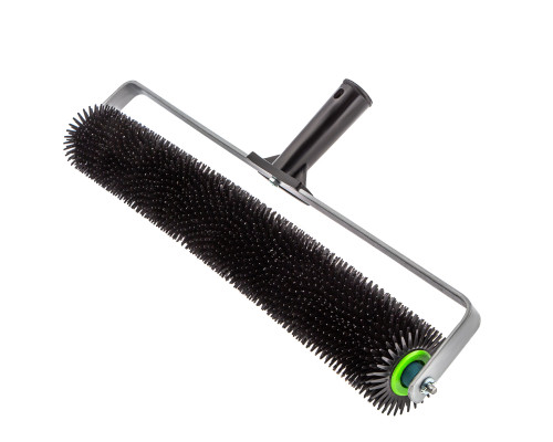 Валик игольчатый для наливных полов с рамой, острая игла, 500 мм Сибртех 81112