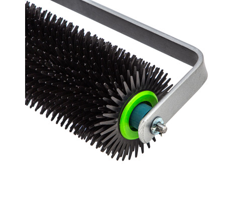 Валик игольчатый для наливных полов с рамой, острая игла, 500 мм Сибртех 81112