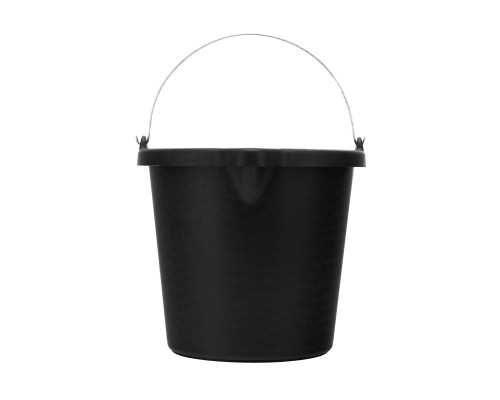 Ведро строительное пластмассовое СИБРТЕХ 16 л, высокопрочное, с носиком 81479