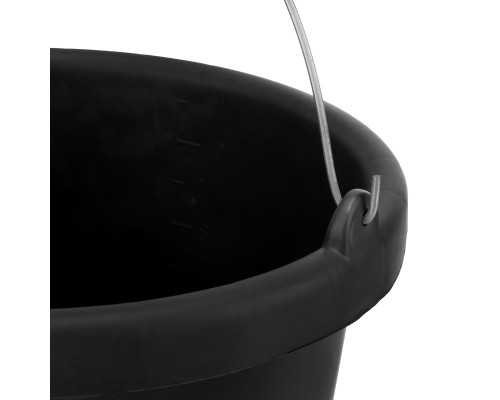 Ведро строительное пластмассовое СИБРТЕХ 16 л, высокопрочное, с носиком 81479