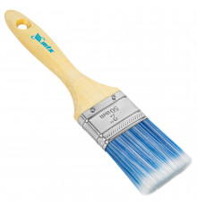 Кисть MTX плоская "Евро" 2", искусственная щетина, деревянная ручка 83071
