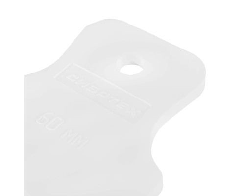 Шпатель СИБРТЕХ белая резина, 60 мм 85832