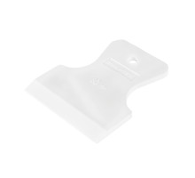 Шпатель СИБРТЕХ белая резина, 80 мм 85833