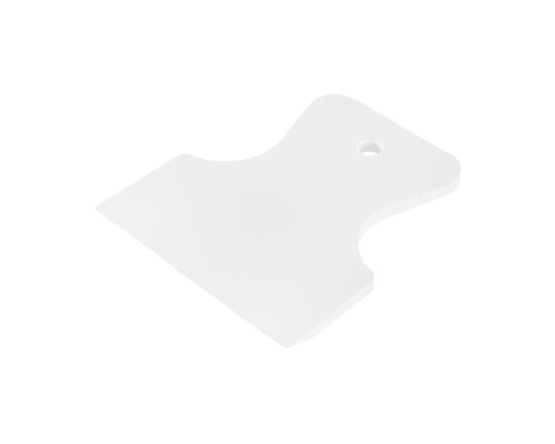 Шпатель СИБРТЕХ белая резина, 80 мм 85833