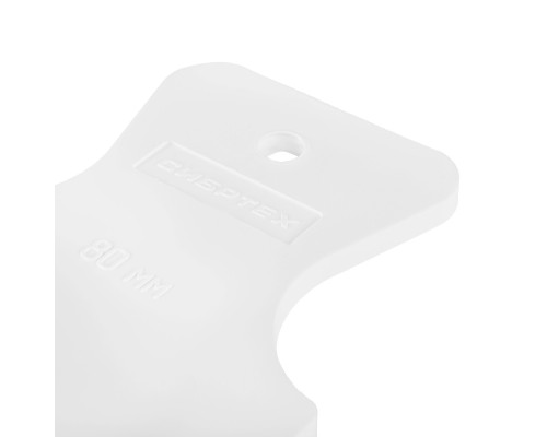 Шпатель СИБРТЕХ белая резина, 80 мм 85833