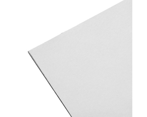 Гладилка из нержавеющей стали 280 х 130 мм, зеркальная полировка, пластмассовая ручка, зуб 6 х 6 мм Matrix 86781