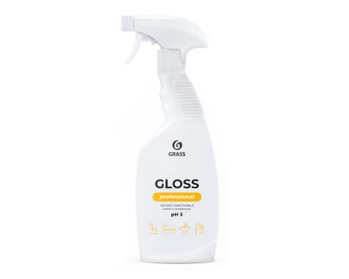 Средство чистящее для ванной комнаты GRASS "GLOSS" Professional 600 мл 125533