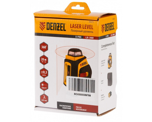 Лазерный уровень Denzel LX360  35075