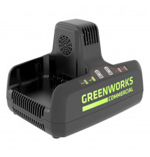 Быстрое зарядное устройство для 2-х аккумуляторов G82C2, 82V, 8А GreenWorks 2939007