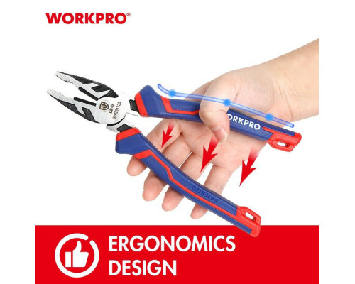 Пассатижи комбинированные 200 мм CR-V WORKPRO WP231125