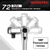 Трещотка WORKPRO 1/2" удлиненная с поворотной головкой WP271029