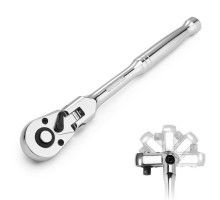 Трещотка WORKPRO 1/2" удлиненная с поворотной головкой WP271029