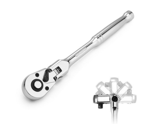 Трещотка WORKPRO 1/2" удлиненная с поворотной головкой WP271029