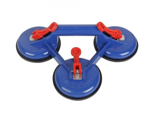 Присоска алюминиевая тройная WORKPRO 115 мм WP329040