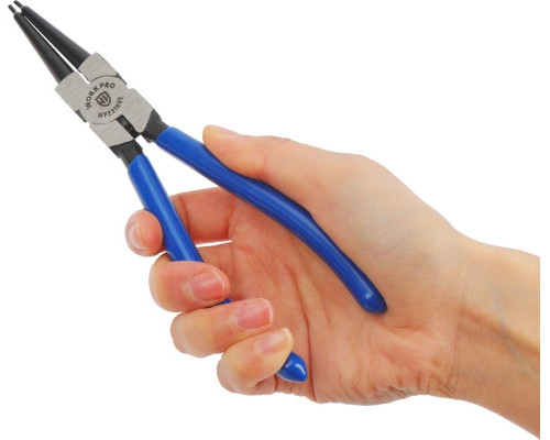 Cъемник стопорных колец WORKPRO прямые внутренние CR-V 180 мм WP231082