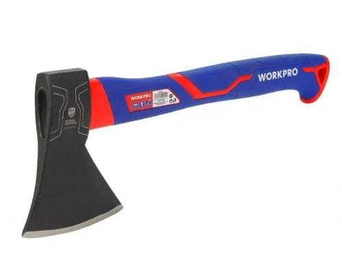 Топор с фиберглассовой рукояткой 600 г WORKPRO WP241043